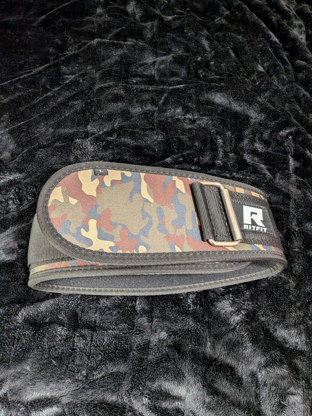 Camouflage Weightlifting Belt - Multicolor Camo Support